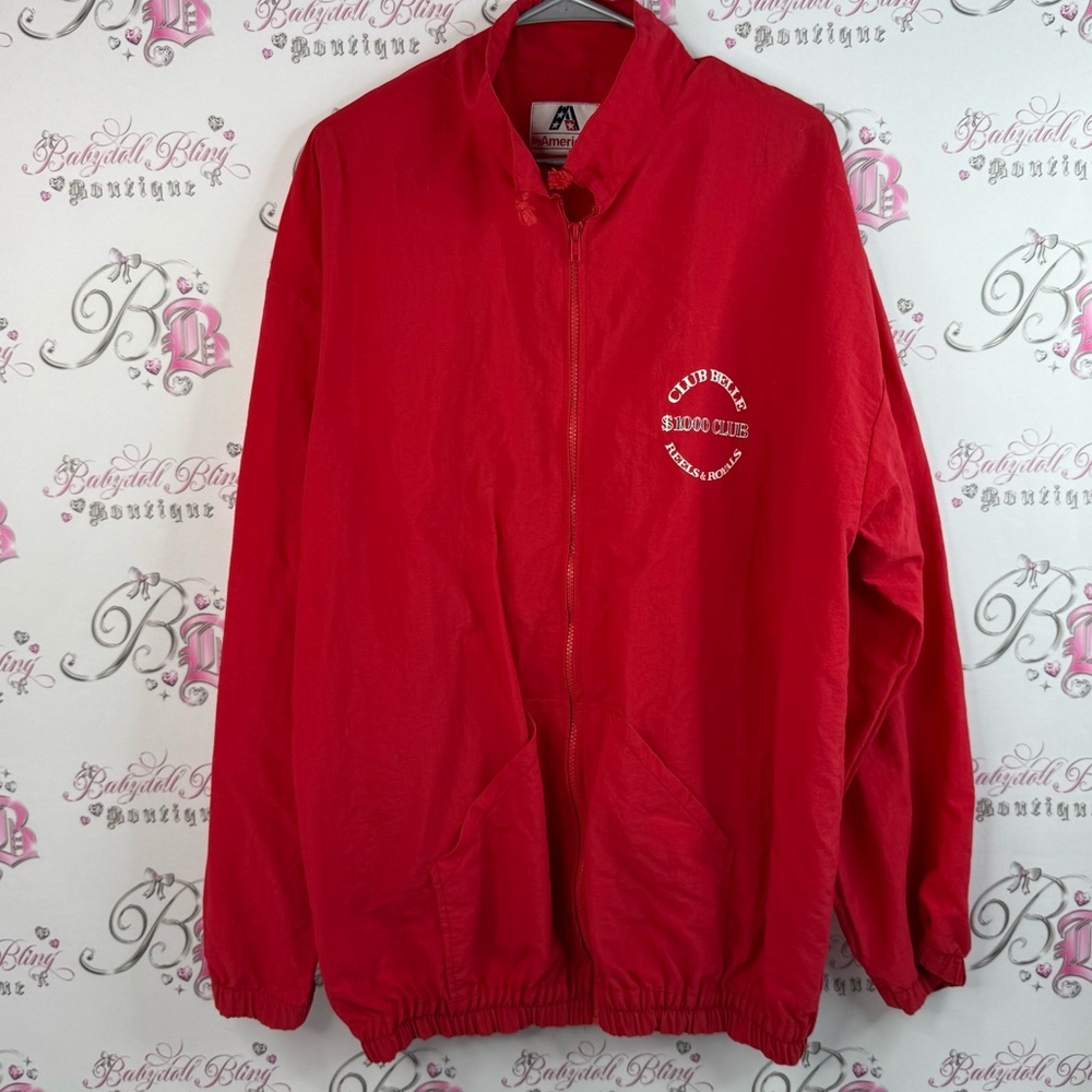 Jacket Colorado belle hotel casino Laughlin vintage Red Club Belle Zip-Up Jacket